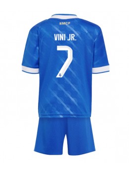 Real Madrid Vinicius Junior #7 Replika Tredje Kläder Barn 2025-26 Kortärmad (+ byxor)